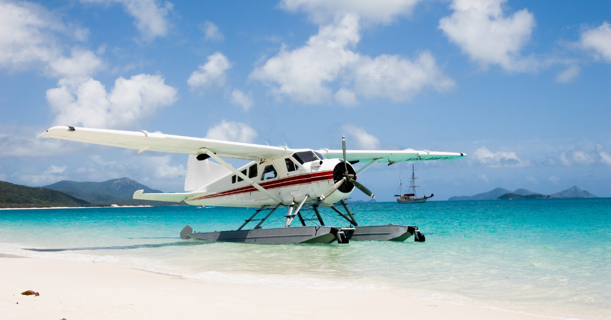 Seaplane, Great Barrier Reef, Nursing Careers Australia